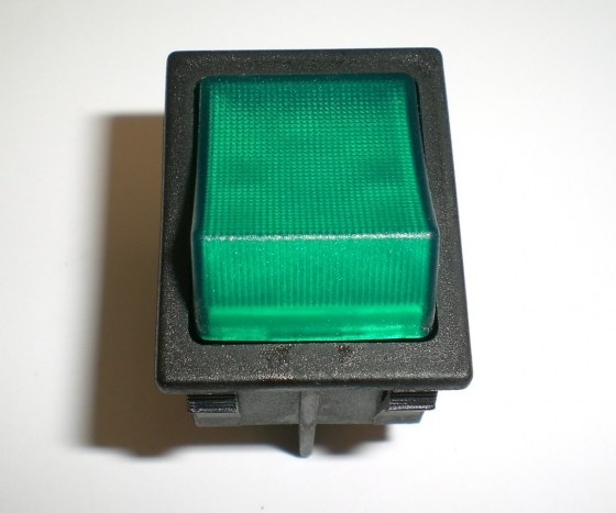 Interruptor Encendido Verde